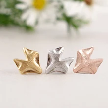 30 пар модных золотых, серебряных, розовых, золотых серьги-гвоздики, Женские Ювелирные изделия