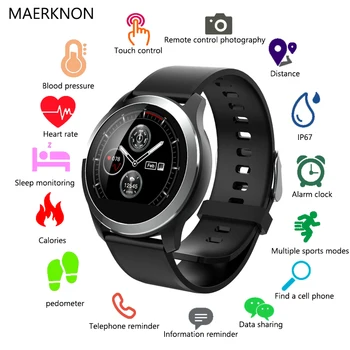 

MAERKNON Z03 Intelligent exercise watches step calls to remind heart rate and blood pressure waterproof explosions
