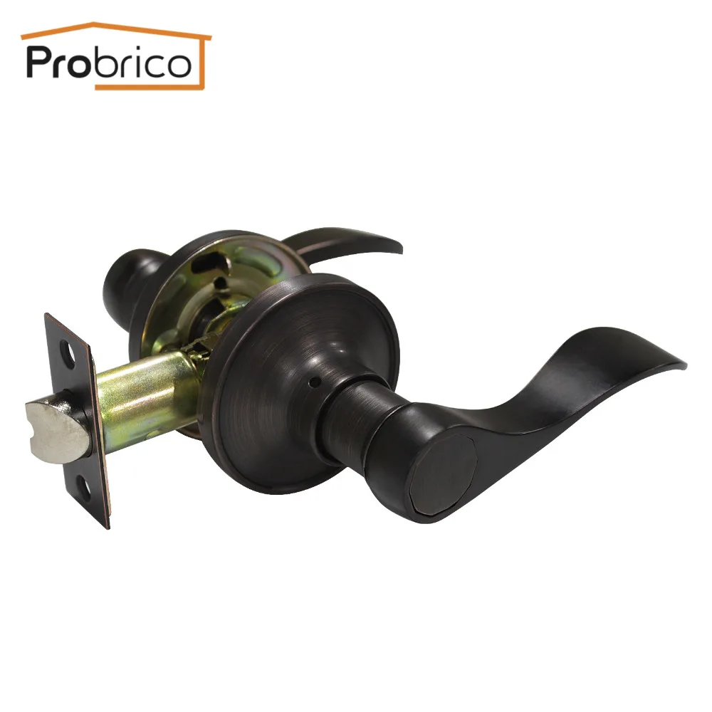 Probrico Stainless Steel Passage Keyless Door Lock Oil