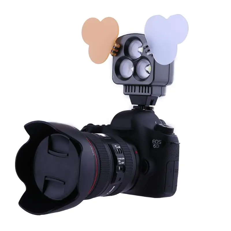 

ALLOET ZF-T3 9W Mini LED Camera Video Light For DSLR Camcorder Mini DVR Night Photographic Fill Lightg For Sony F550/770 NP-F