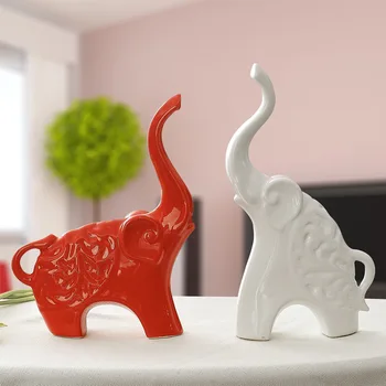 

Wedding Decorations Gifts And Decorations ceramic porcelain Couple Elephant