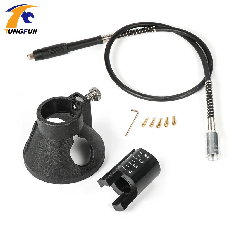 TUNGFULL DREMEL Drill Special Dedicated Locator Horn With Carving