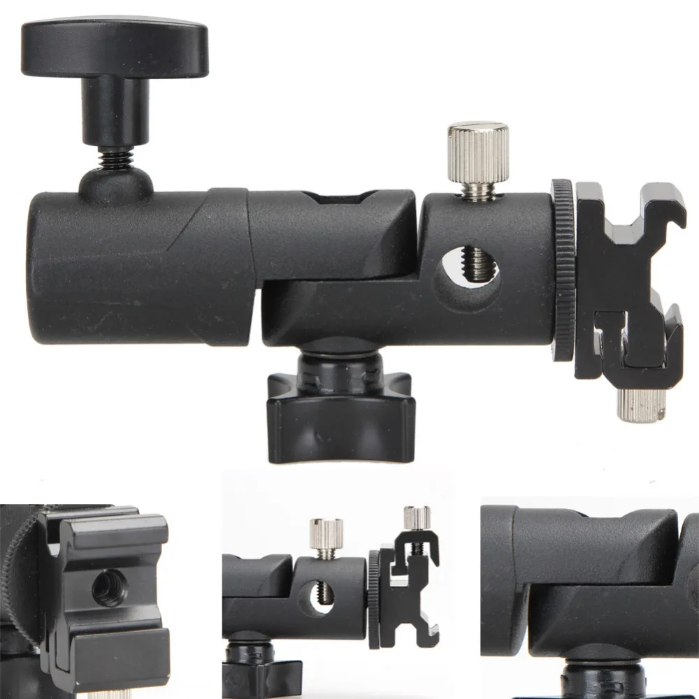 

Professional Universal E Type Camera Flash Hot Shoe Umbrella Holder Mount Adapter for Camera Studio Light Stand Bracket