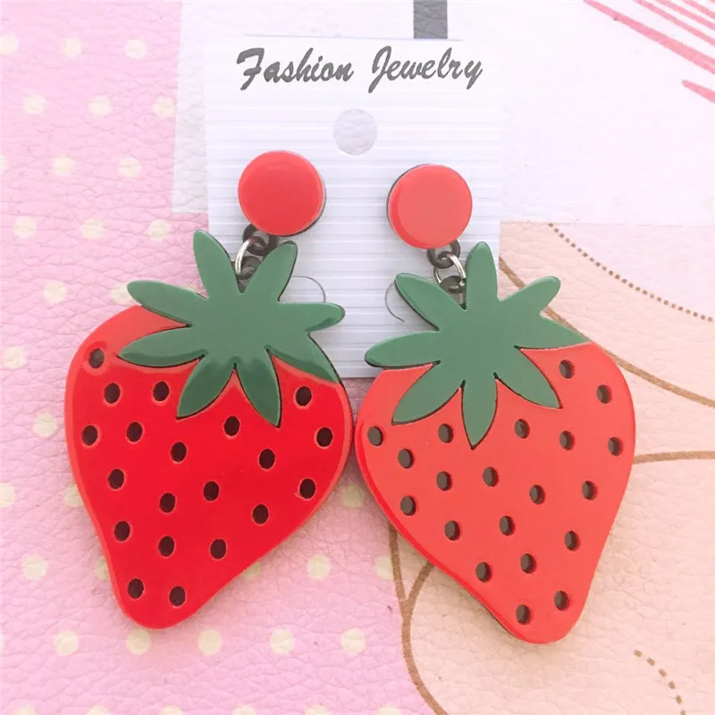 Summery Fun Fruit Stud Earrings