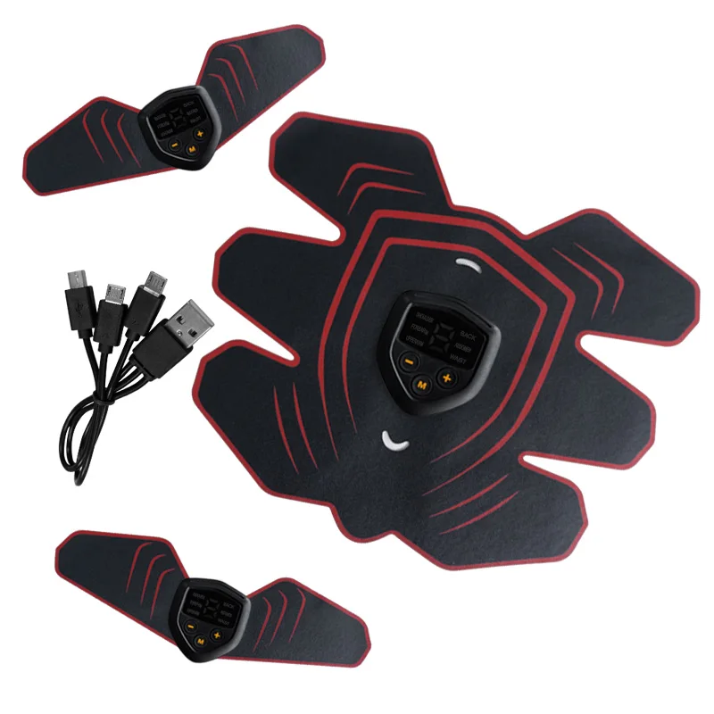 

YOUKE 9 File LED Display Smart Electric muscle stimulator Abdominal EMS Health Abdominal Muscle Stimulator Massager unisex