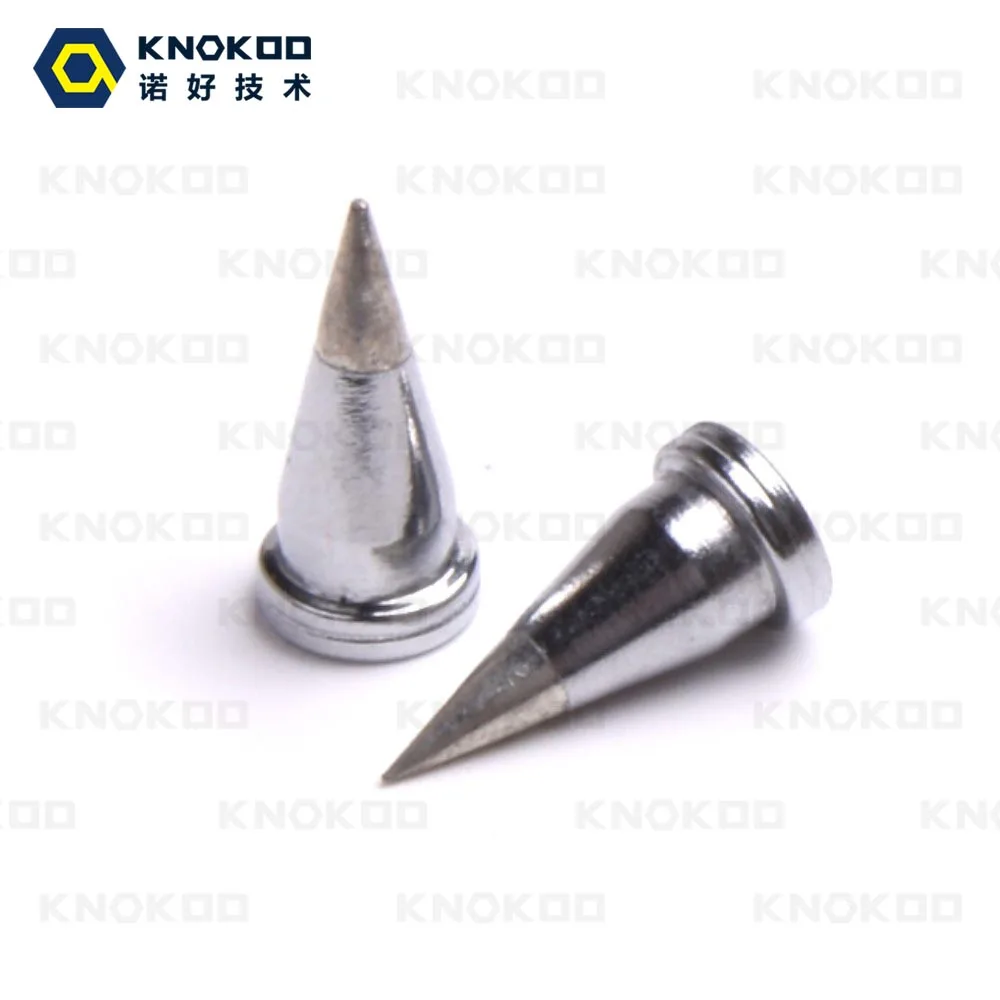 KNOKOO 10 шт./упак. жало паяльника LT1 LT1L LT1LX LT1S LT1SA LT1SLX для WSD81/WD1000 паяльной станции WSP80/WP80 железа