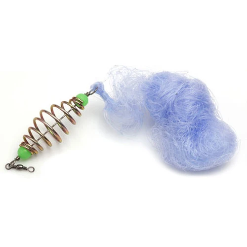 SEWS-4PCS Spring Connector Fishing Nets Nylon With Luminous Beads Carp Folding Net Tackles Lures- 9# | Спорт и развлечения