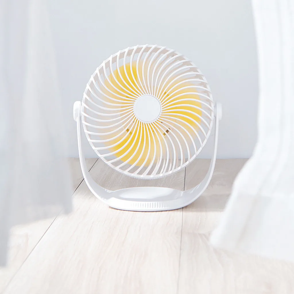 

Portable USB Small Fan Desktop Mini Silent Electric Fan Handheld Small Fan Smart Fan Humidification Cool Summer Wind Going Hot