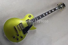 Factory Custom Musical Instrument High Quality Top CUSTOM Metal Gold VOS Gold top LP Electric Guitar Real photo showing 1111