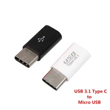 USB 3,1 type C штекер Micro USB Женский адаптер type-C Конвертер Разъем USB-C USB 3,1 для Macbook samsung s8 huawei p10 p9 O