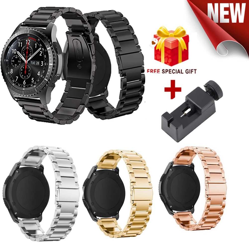 font b Smart b font font b Watch b font Metal Strap stainless steel Link