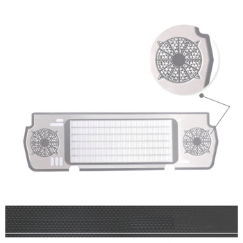 

1pcs Metal Net Simulation Water Tank Cooling Box for Ford Bronco RC Cars Stainless Steel Cooling Radiator for Traxxas TRX4