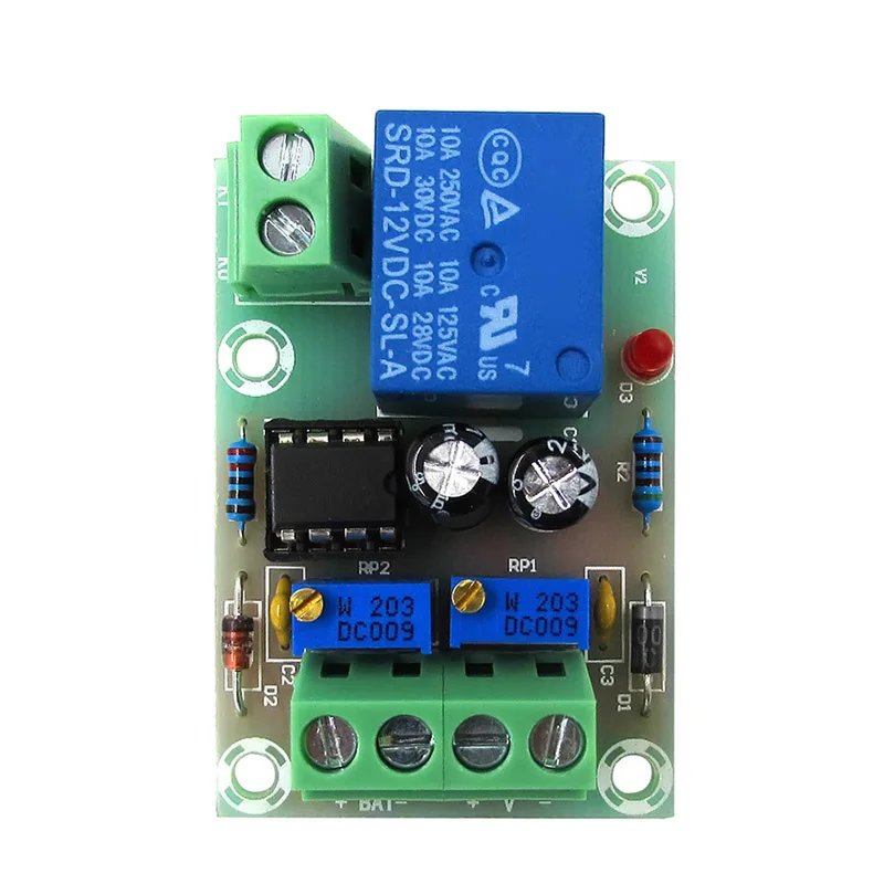 Контроль зарядки аккумулятора Плата Smart power supply Switch Module 12 V/24 V 6-60V WIF66