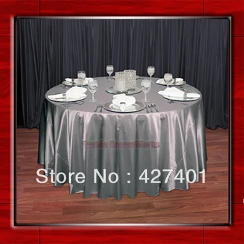 

Dark Silver for round table size- 108"round