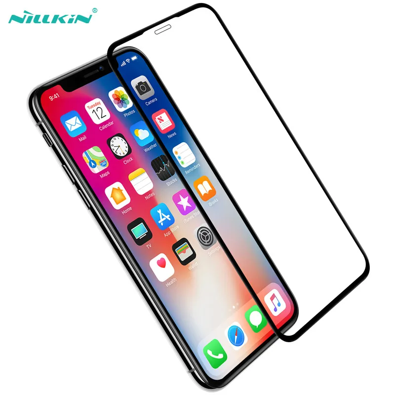 

NILLKIN XD CP+MAX Full Cover Tempered Glass For iPhone XR 6.1'' Full Body Film Round Edge Screen protectors For iPhone XS MAX