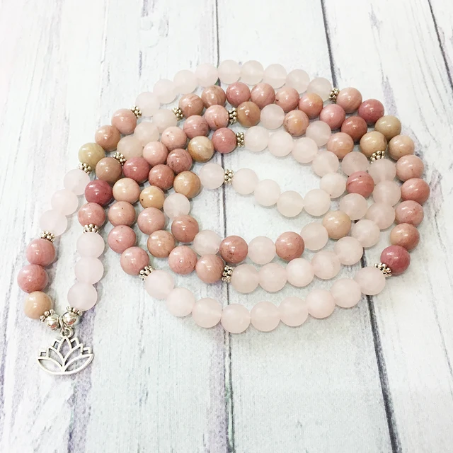 Bracelet Amour Et Guérison En Rhodonite