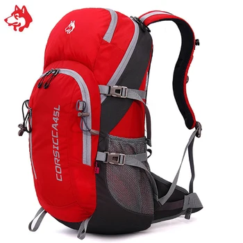 

Famous Brand Sporttas 45L Outdoor Walking And Hiking Backpacks Bag For Bicycle Travel Climbing Camping Backpack Bags Rucksack