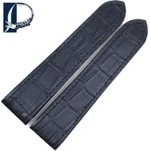 Pesno Watch Band For Cartier Santos Genuine Leather Watch Strap For Men And Women Strap 20 23mm without Buckle