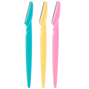 

24pcs Stainless Steel Manual Eyebrow Razor Shaving Razor Eyebrow Trimmer for Girls