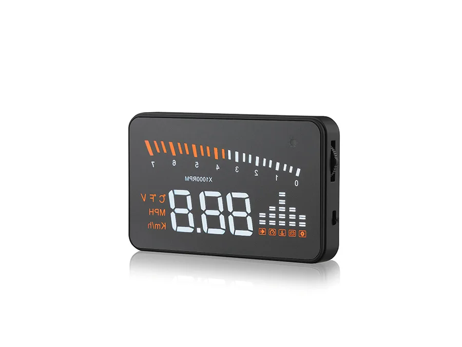 Большой экран автомобиля HUD X5 дисплей с OBD2 интерфейсом X5|hud x5|car hudx5 hud |