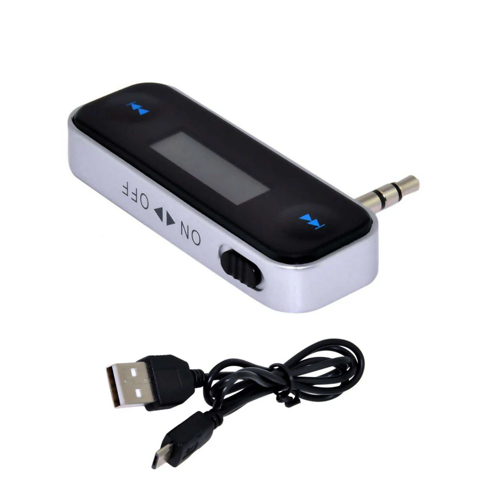 New Wireless FM Transmitter in Car Music Audio player Car Kit 3.5mm AUX