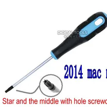 TR6 Torx средняя с отверстием из высокоуглеродистой стали, безопасная, магнитная, Прецизионная отвертка для разборки Apple Mac Mini Late