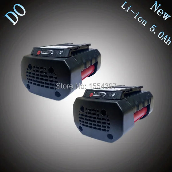 

2PCS 5000mAh 36V Rechargeable Lithium Ion Replacement Power Tool Battery for Bosch 36V 2 607 336 107 BAT810 BAT836 BAT840