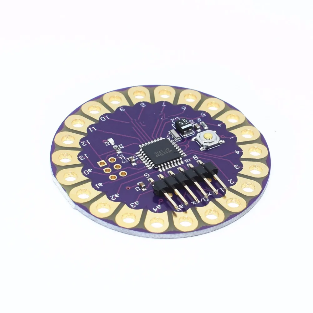 1шт. LilyPad 328 основная плата с процессором ATmega328P 16M для вшивания в одежду