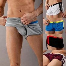 Мужская модная одежда ming плавки одежда сексуальные короткие пляжные штаны