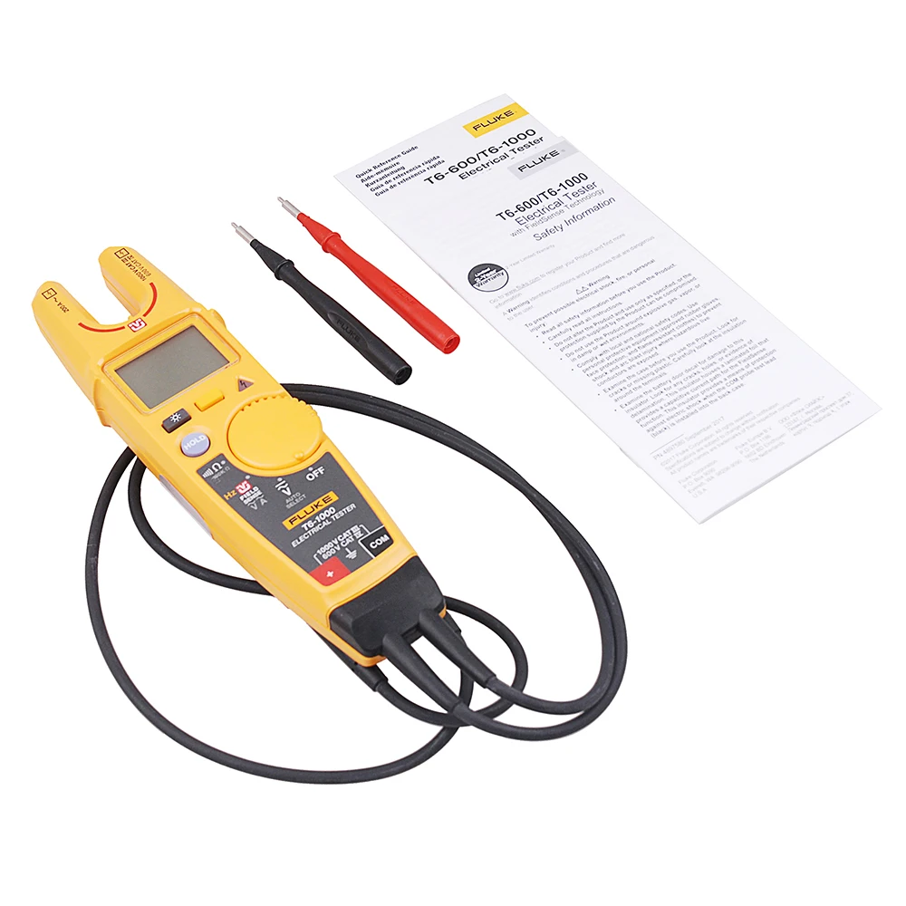US $209.99 Original Fluke T61000 Clamp Continuity Current Electrical Tester Clamp MeterField Sense