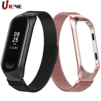 

Milanese Strap for Xiaomi Mi Band 3 Miband 4 Smart Watch Band Stainless Steel Wrist Bracelet Replace Band for Xiaomi Mi band 4