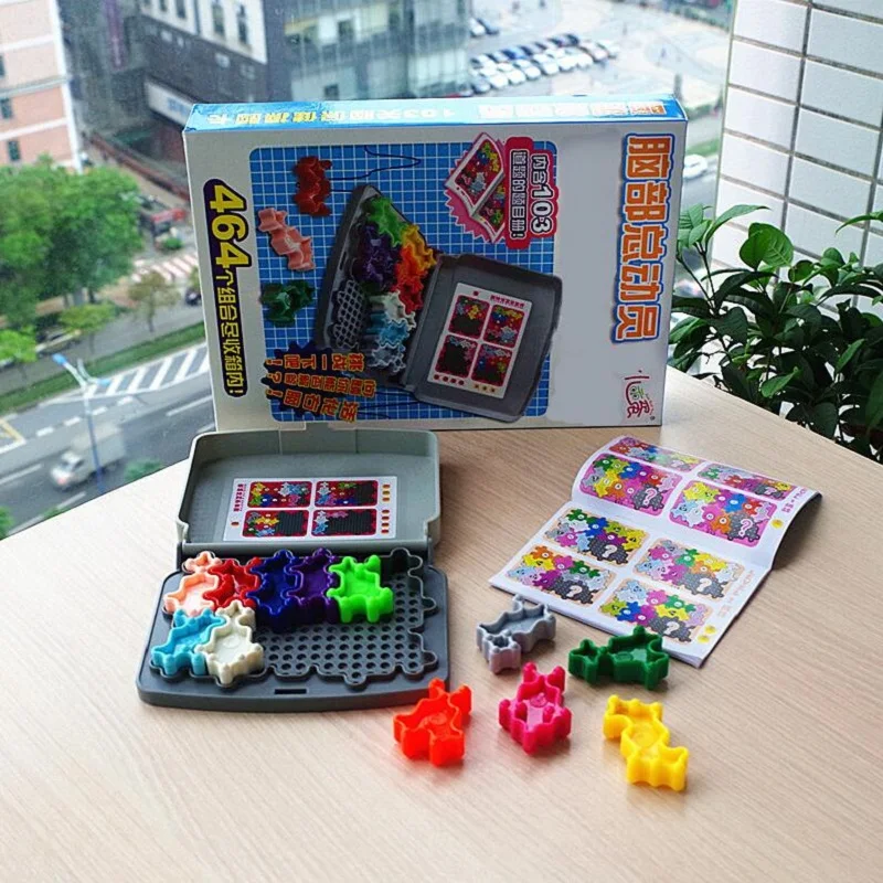 

Brain mobilization early childhood puzzles puzzles spatial thinking reasoning educational toys for Children party games