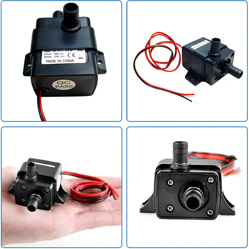 12V 140L/ч крайне низкий уровень шума бесщеточный двигатель погружной бассейн Водяной насос водяной насос на солнечной батарее 66CY
