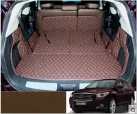 高品質! フルセット車のトランクマットインフィニティ QX60 7 席 2018-2013 防水ブーツカーペット貨物ライナーマットのための QX60 2016