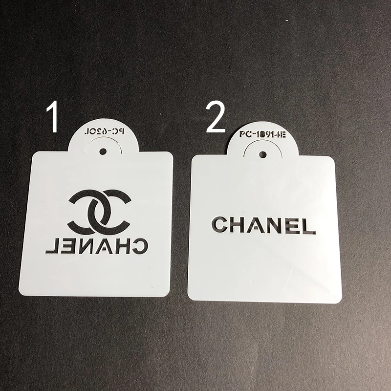

Famous Brand Bags Logo Template Mold PET Cake Stencil Letter X Logo Chocolate Cupcake Spray Mold Fondant Cake Decorating Tools