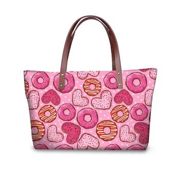 

Pink 3D Printing Women Handbag Brand Bolsa Feminine Ladies Tote Casual Shoulder Cross-body Bags Girl's Messenger Bag