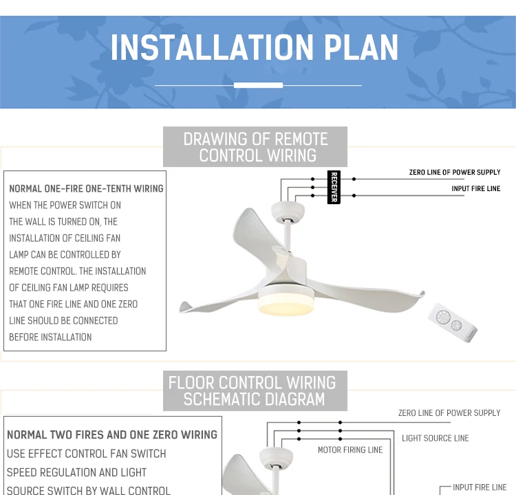 Led Ceiling Fan Light Fashion Tri Color Change Living Room Restaurant Cafe Ac220v 24w Cool Led Fan Lighting With Remote Control
