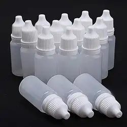 5 шт Прочный 5-100 мл пустые Пластик сжимаемые бутылки-капельницы флаконы для глазных капель пополняемые бутылки