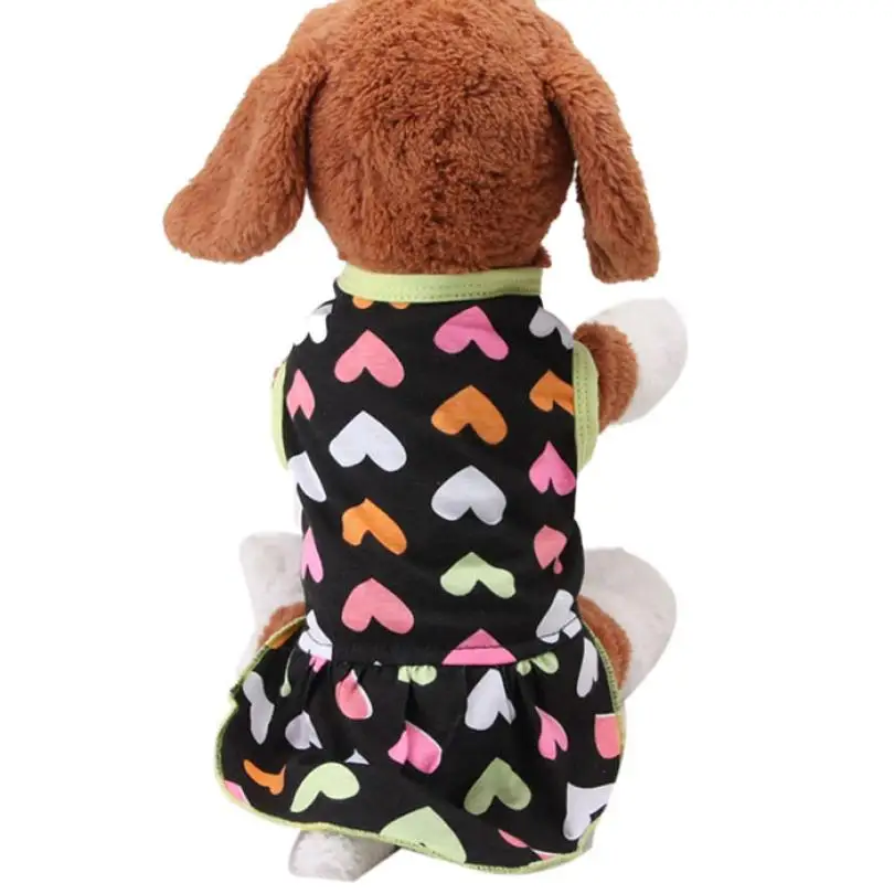 Buy 2017 New Stylish Summer Dog Clothes Plain Pink Pet Dress Skirts For Dogs t