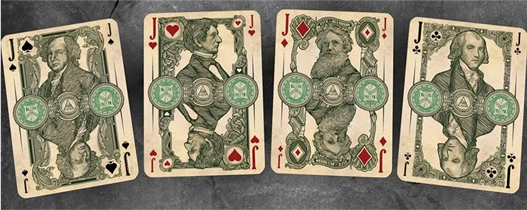 Robinson Poker Spielkarten Cardistry Federal 52 2nd Edition Playing Cards by J