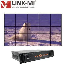 LINK-MI TV25 контроллера видеостены Full HD 1080 P HDMI/VGA/AV/USB входы 2x2 3x3 4x4 5x5 46 "48" 55 "с LED LCD HD дисплей