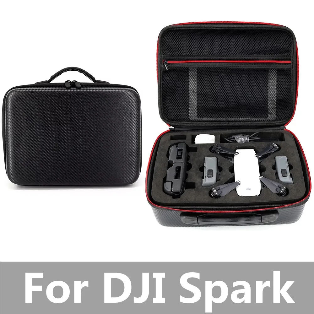 Для дрона DJJ Spark сумка PU оболочка водонепроницаемая сумка для хранения Чехол Сумочка коробка для дрона DJJ Spark аксессуары