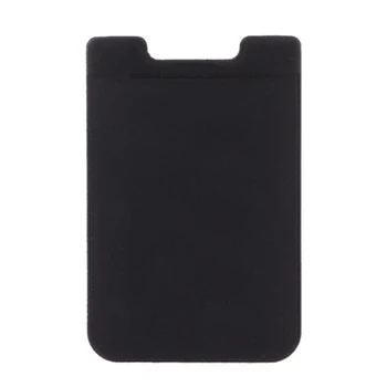 

High Quality Lycra Elastic Phone Wallet RFID Credit ID Card Holder Adhesive Pocket Sticker Lycra