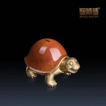 Медные украшения "Мастер богатая черепаха(копилка)" предметы домашнего обихода орнамент