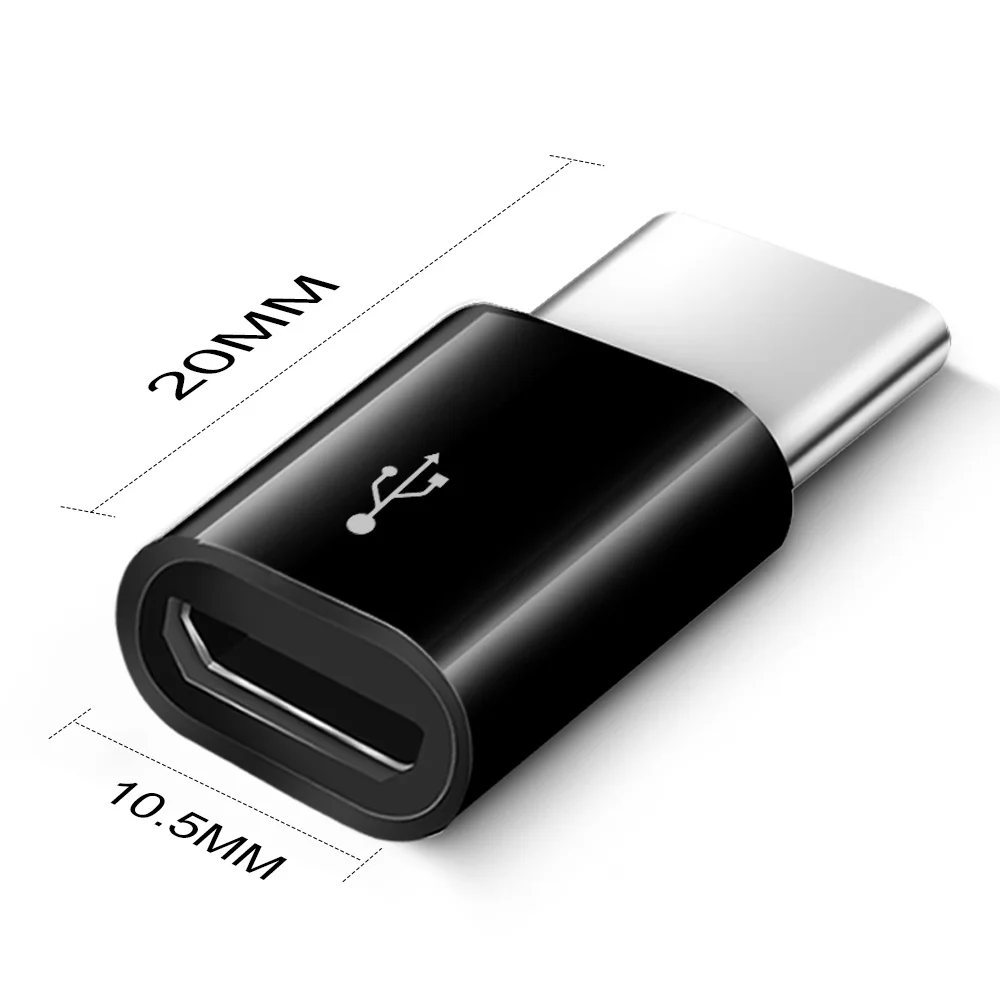 Кабель адаптер Ascromy Micro USB Type C для Xiaomi Huawei Mate 20 Lite Samsung Galaxy S9 S8 Plus Note 9