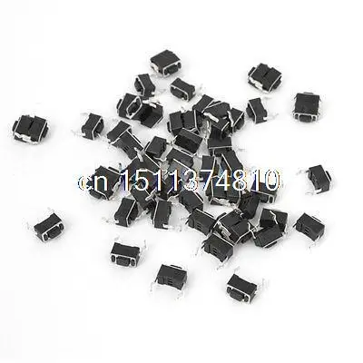 

55Pcs Momentary PCB Pushbutton Tact Tactile Switch DIP 2 Pins 3mmx6mmx4.3mm