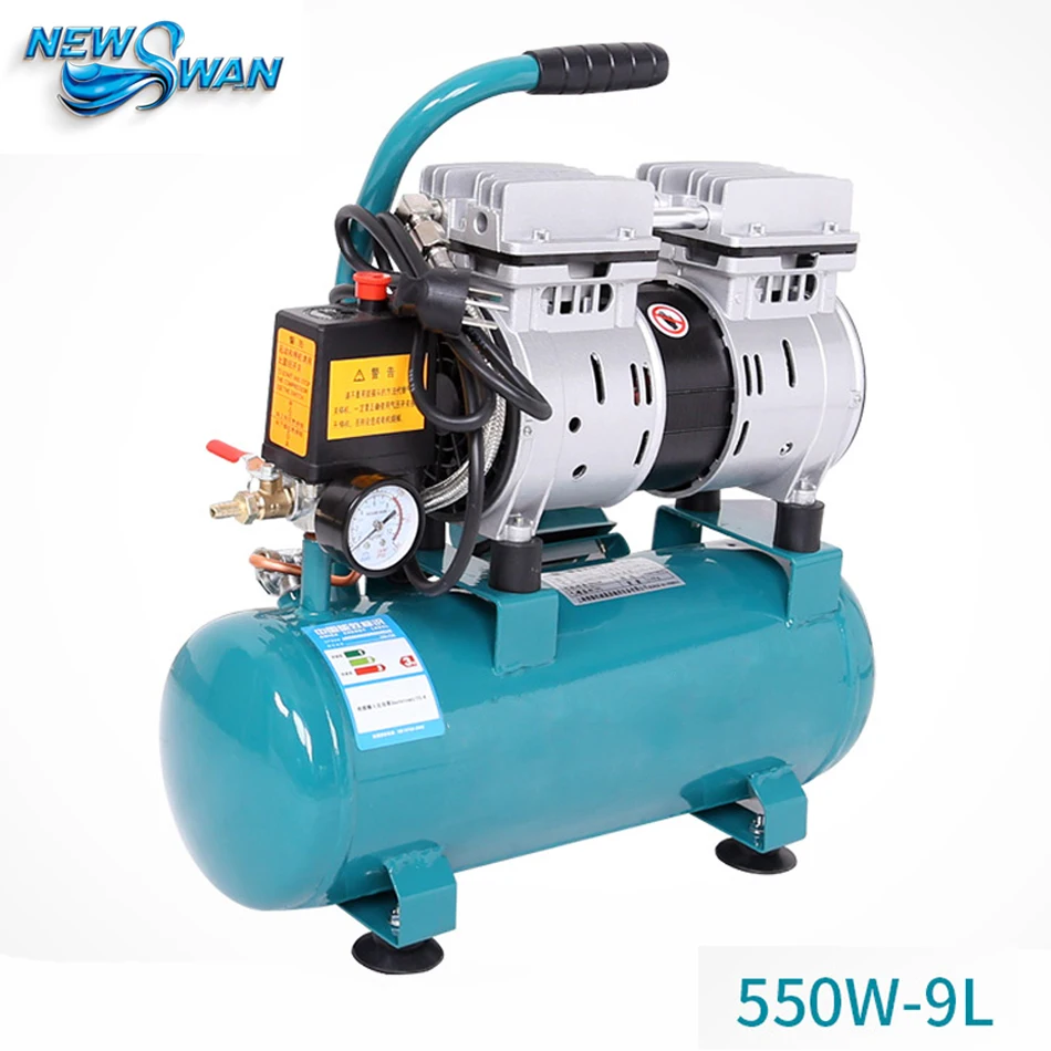 Oil Free Air Compressor High Pressure Gas Pump Spray Woodworking Air