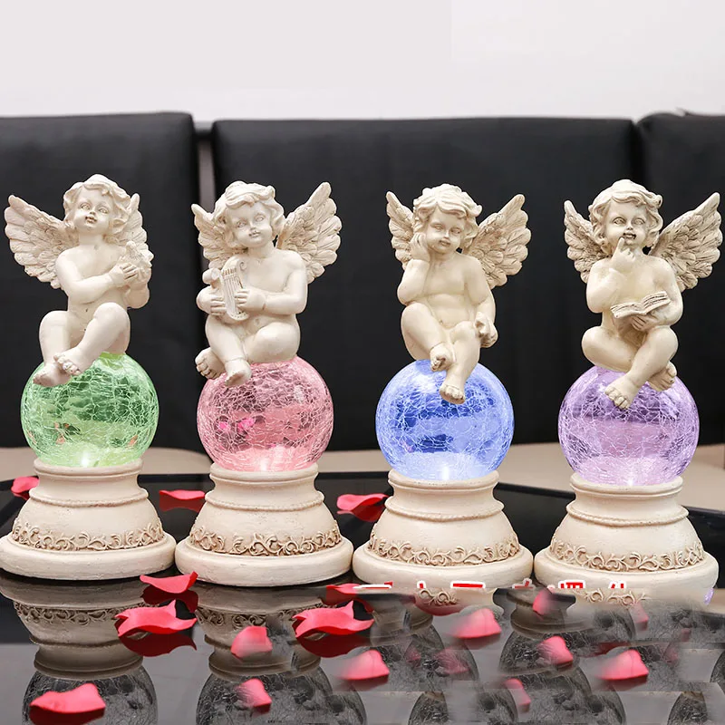 Garden Decoration Solar Light Little Angel Reading A Book Atmosphere Garden Decoration Solar Light Little Angel Reading A Book Atmosphere Lamp Outdoor Led Yard