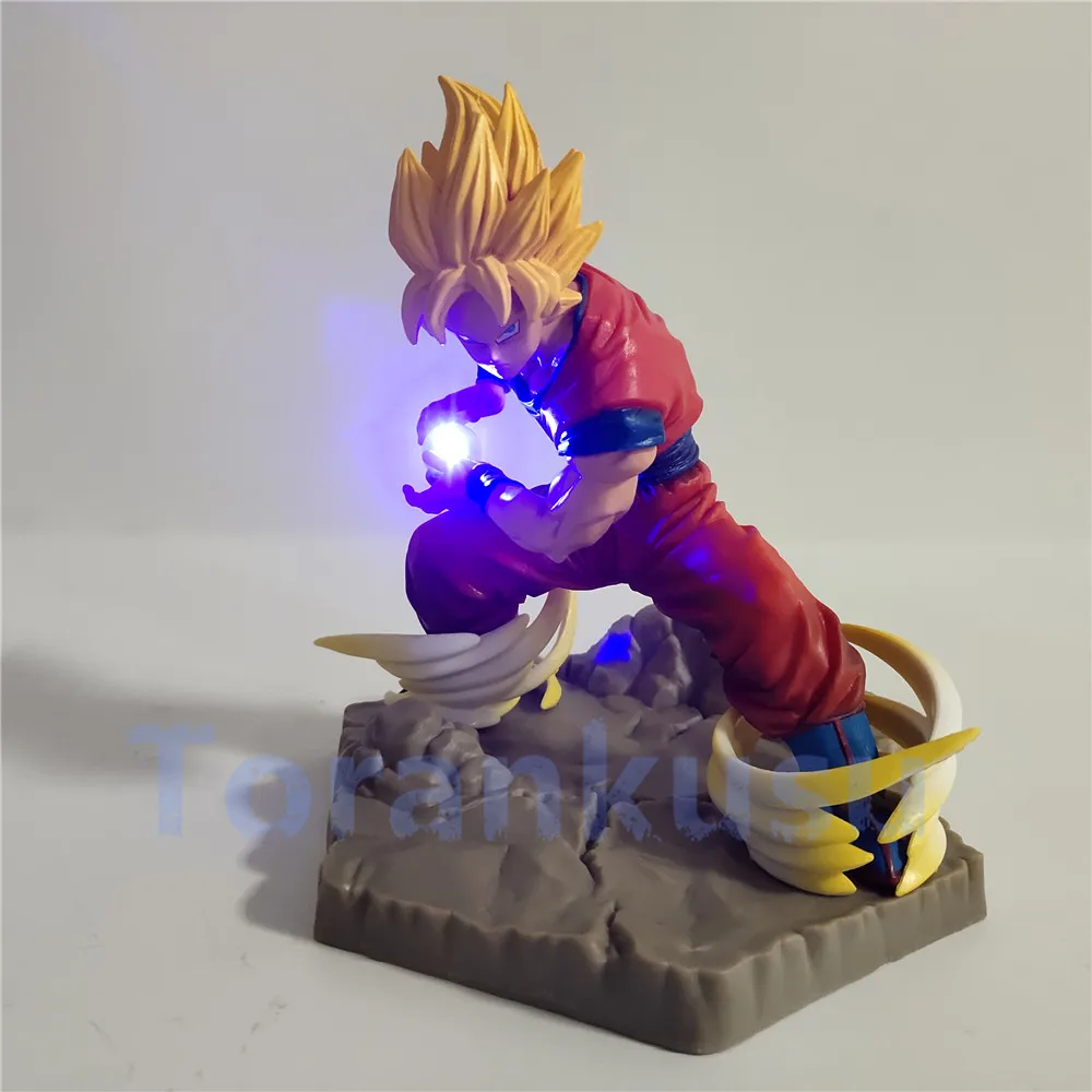 Dragon Ball Z Супер Saiyan Goku Вегета Мужские Шорты для купания АПФ Led движущаяся фигурка