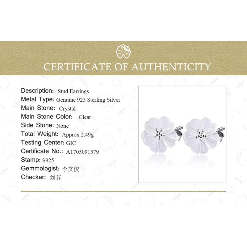 Lotus Fun Real 925 Sterling Silver Earrings Natural Crystal Gems Fine Jewelry Flower in the Rain Stud Earrings for Women Brincos - Image 6